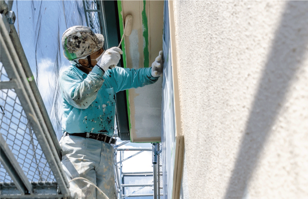 外壁塗装、外構工事も対応可能です。